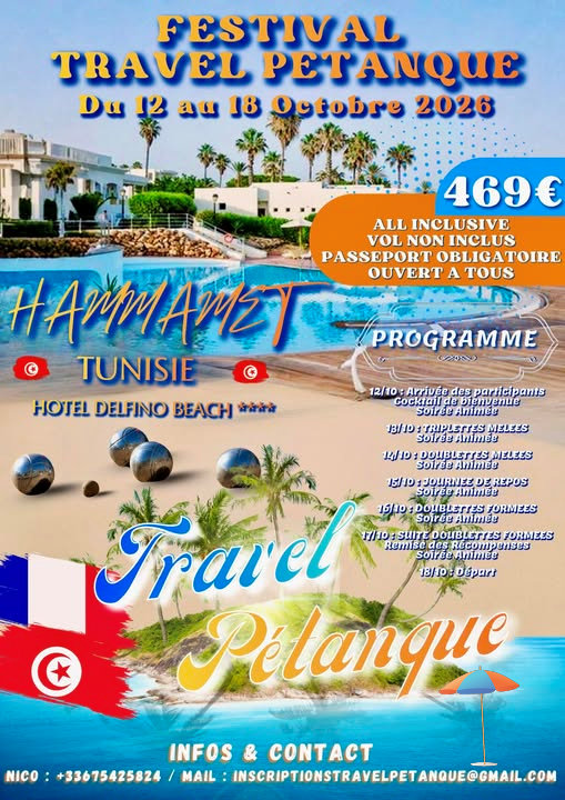 12octobre2026festivaltravelpetanuehammamettunisie