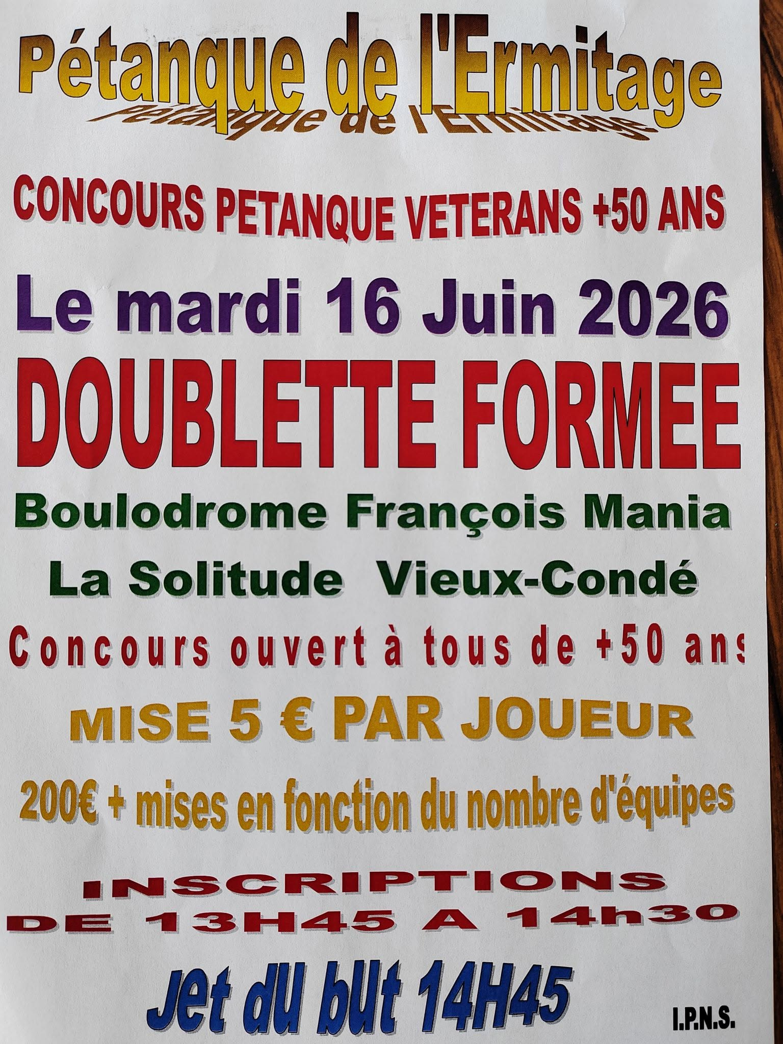 16juin2026+50anspetanquelhermitagevieuxcondeFRANCE