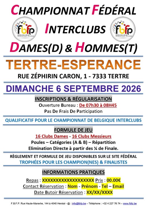 6septembre2026chpfedralinterclubsdameshommestertreesperance