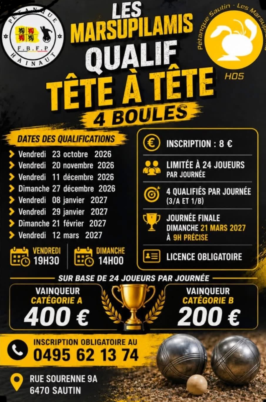 QUALIFTETEATETE 4 BOULESAUPCLES MARSIPULALMIS (H05)