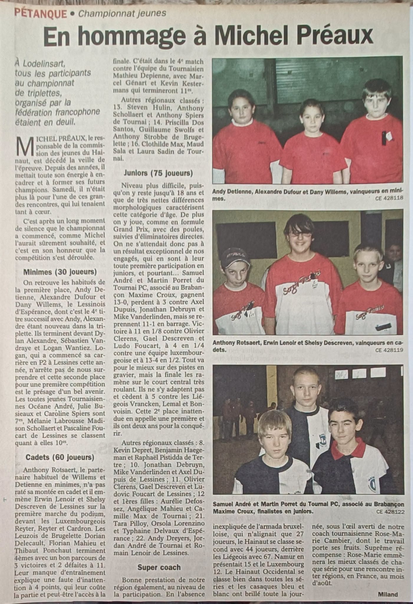 hommageAMICHELPREAUX