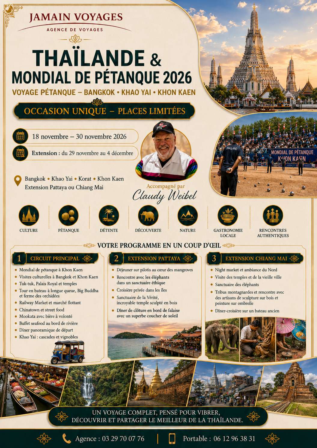 Brochure Mondial de Pe´tanque Thailande