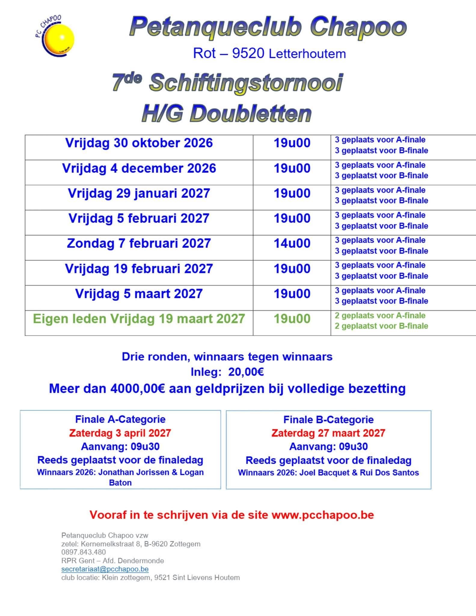 7deSCHFTINGSTORNOOIHGDOUBLETTEPETANQUECLUBCHAPOO